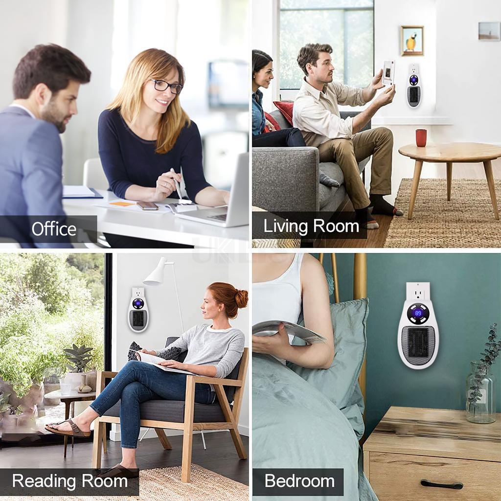 Pllaka™ Portable Wall-Mounted Heater