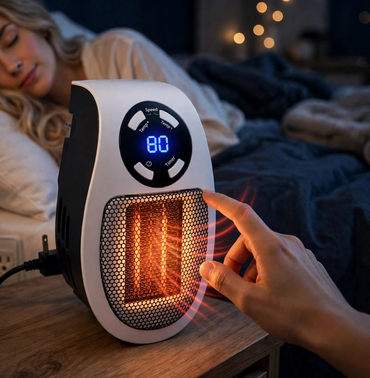 Pllaka™ Portable Wall-Mounted Heater