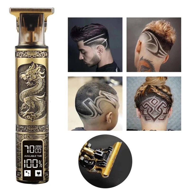 ✂️ Pllaka™ USB Vintage Electric Hair Trimmer - Pllaka Shop
