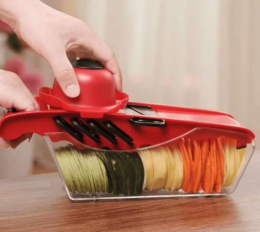 Pllakashop™ Multifunction Kitchen Slicer 6 Blades - Pllaka Shop#